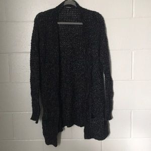 Black Express Knitted Cardigan